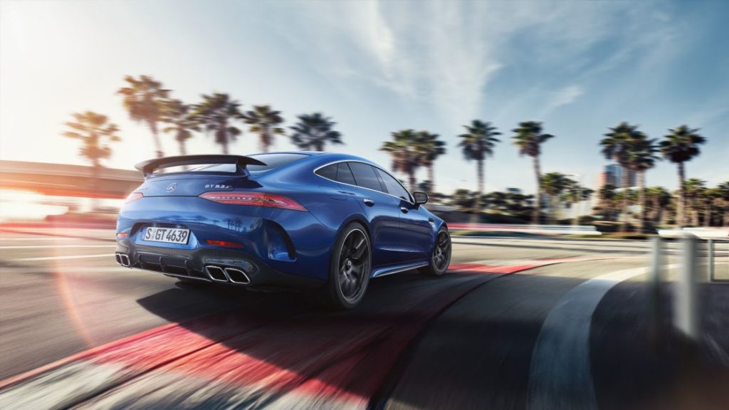 Mercedes AMG GT 4 portes coupé