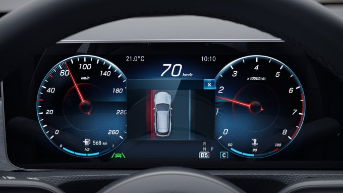 Mercedes CLA Shooting Break tableau de bord