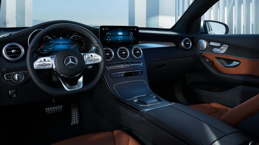 Mercedes GLC Coupé vue intérieure