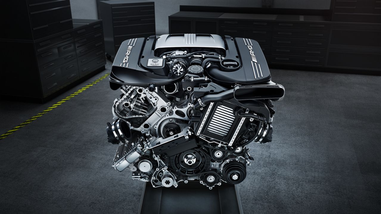 Mercedes AMG GLC moteur