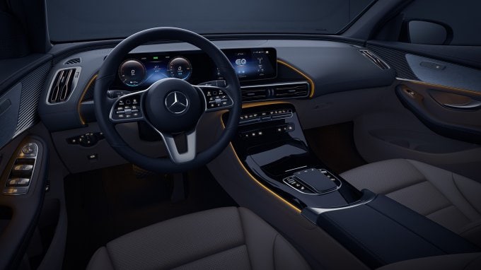 Mercedes EQC design