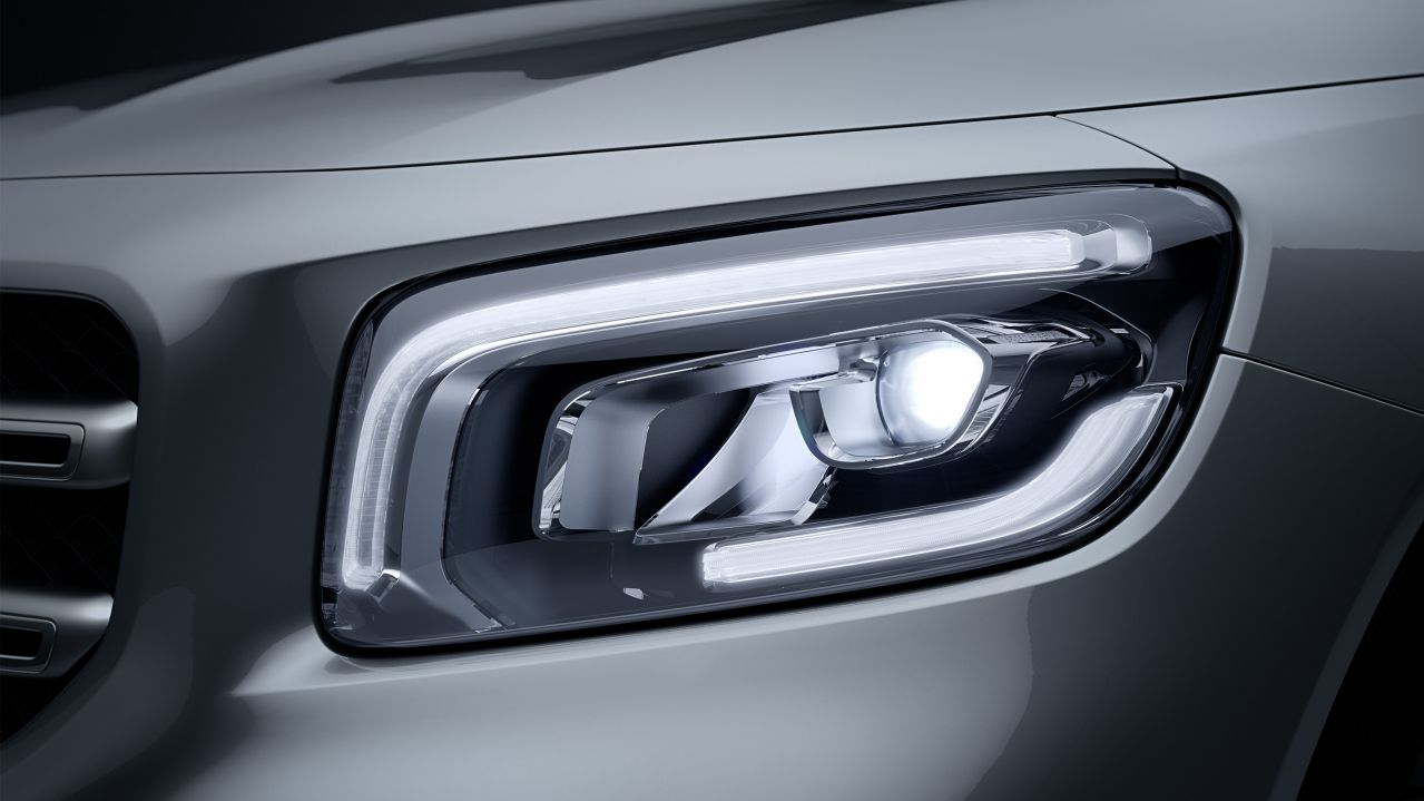 Mercedes GLB phare