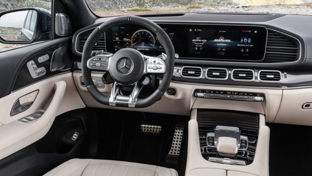 Mercedes AMG GLE tableau de bord