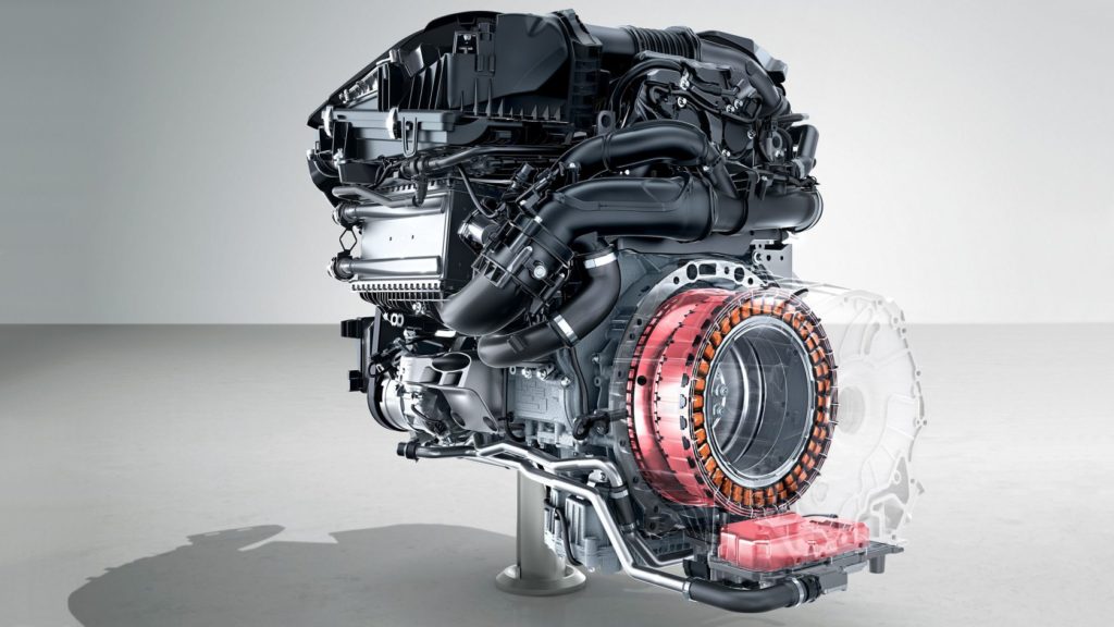 Mercedes Nouvelle Classe C schéma moteur
