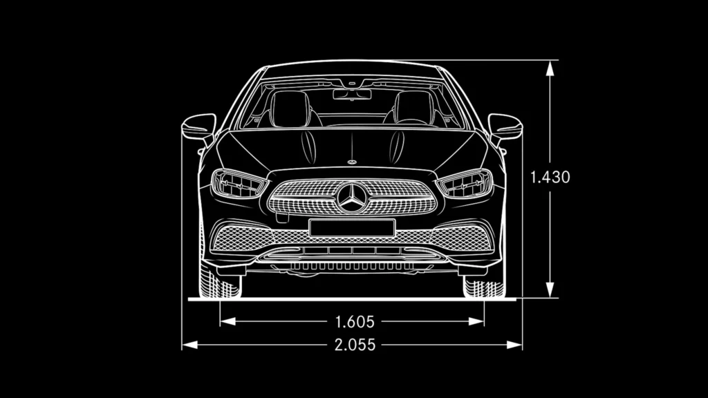 Classe E Coupé - Vue avant