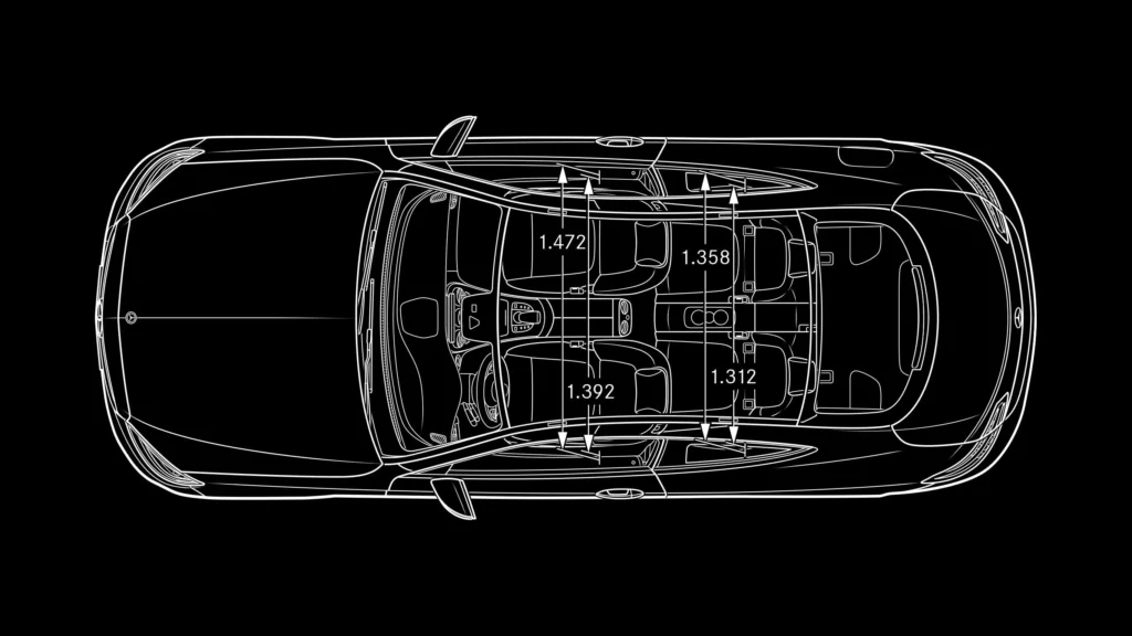 Classe C Coupé - Dimensions - Up