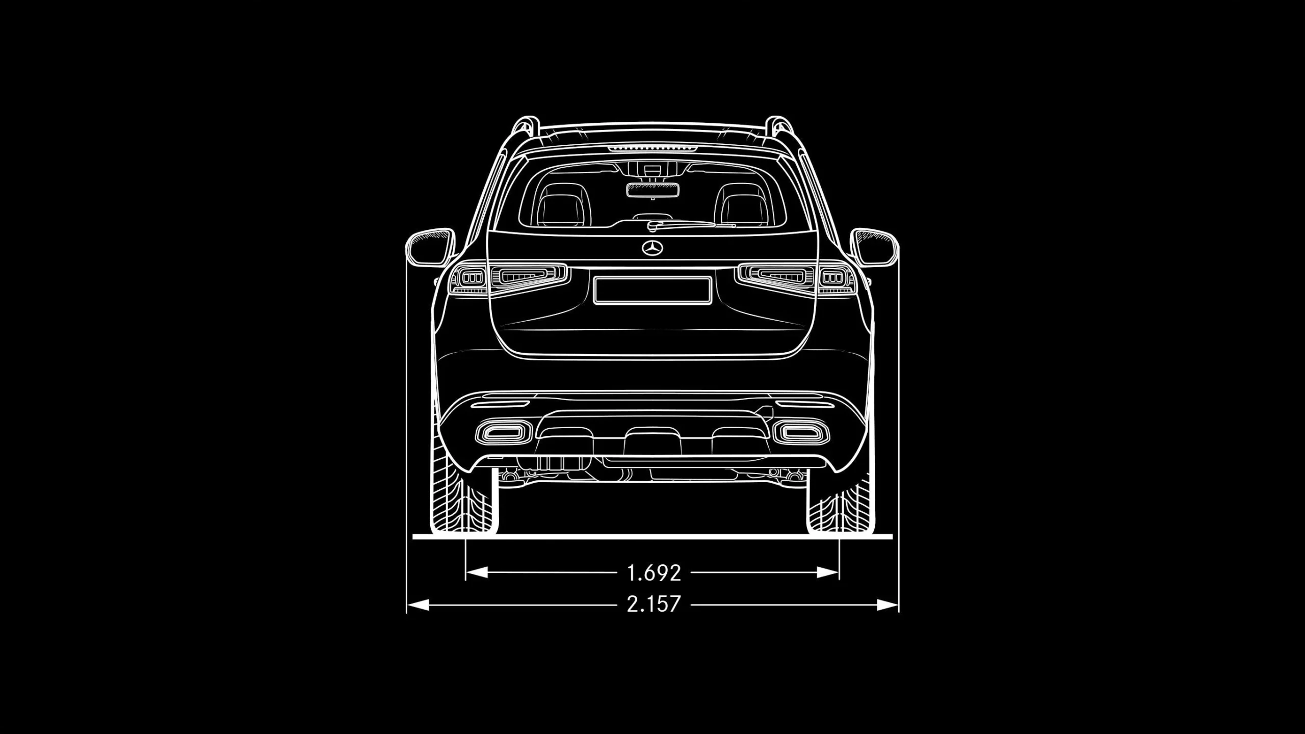 GLS - Vue arrière