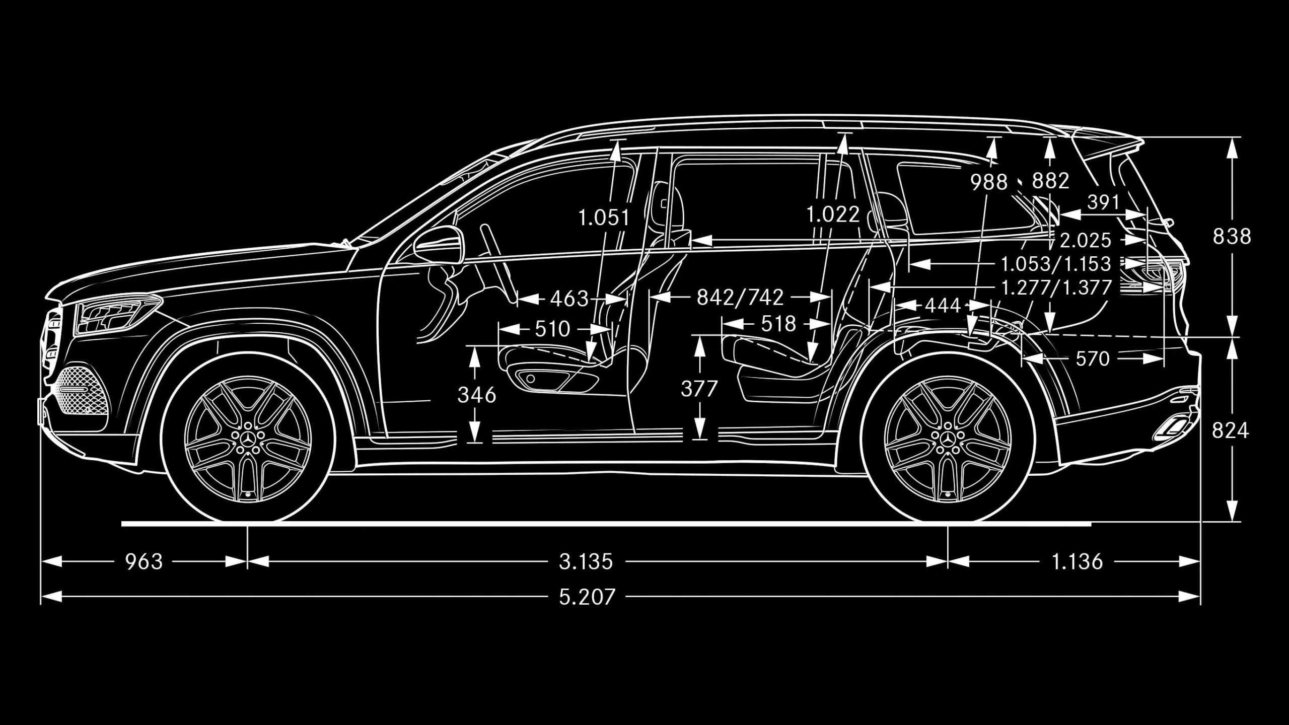 GLS - Vue latérale