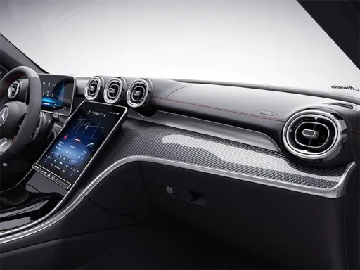 Inserts décoratifs AMG en carbone